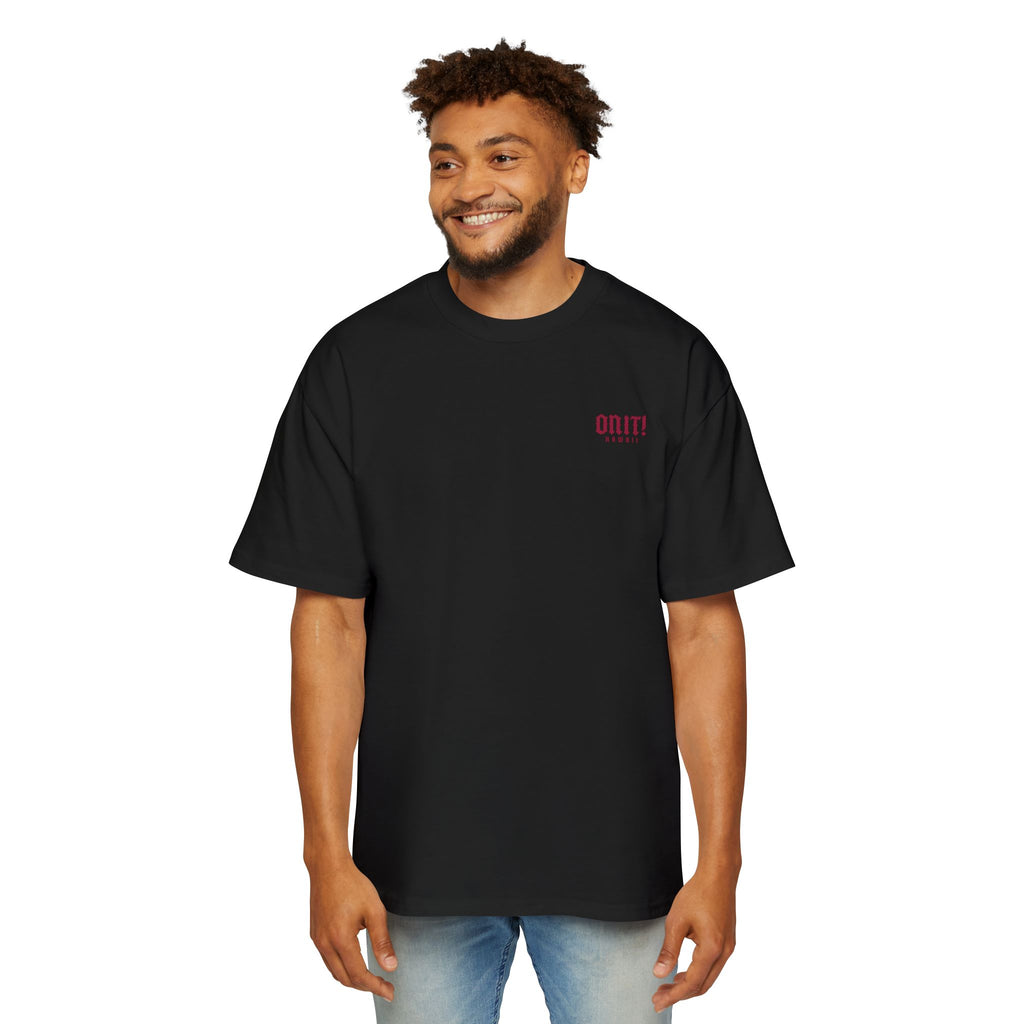 On It! Surf Co. Oversized Men's Tee — Hawaiian Island Logo