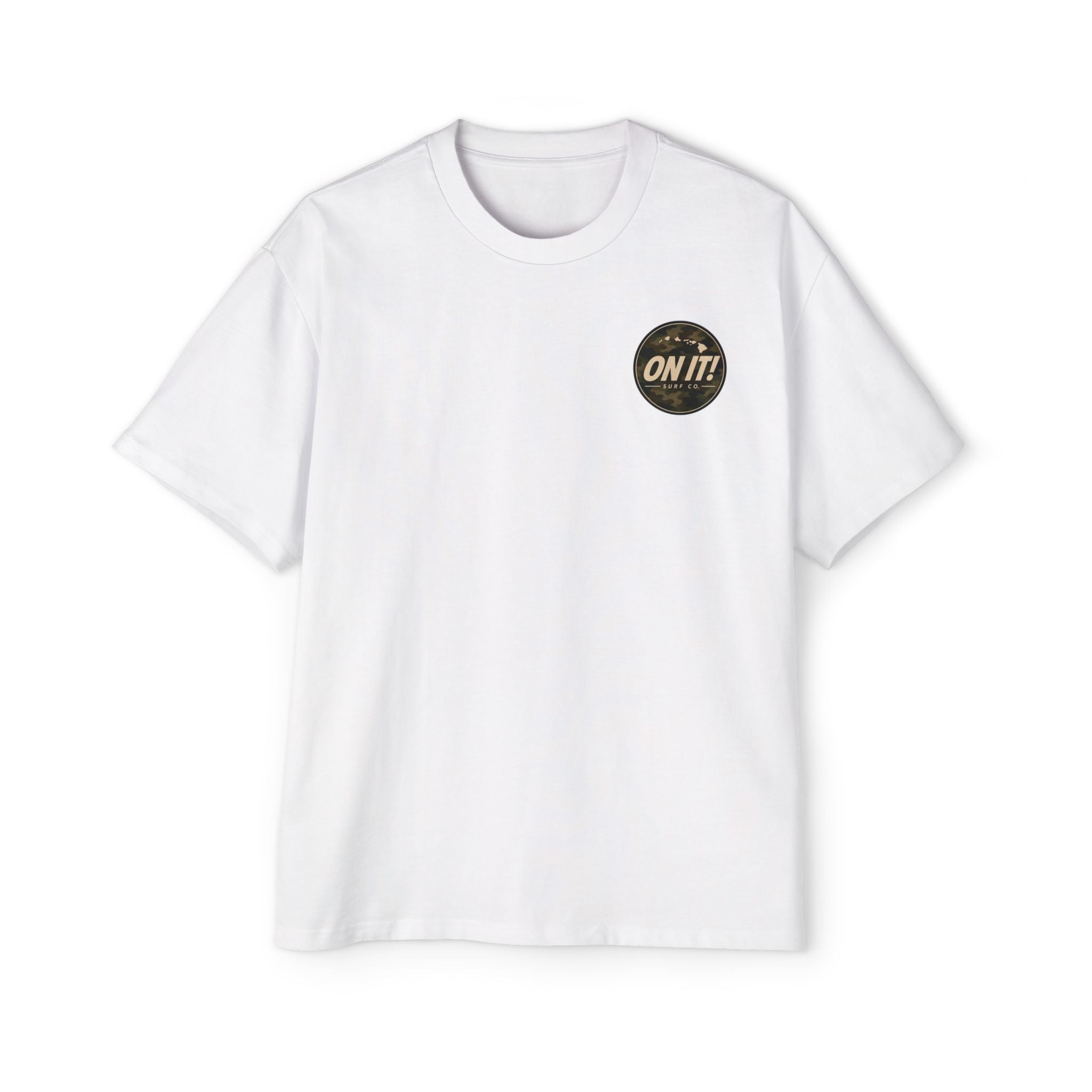 ON IT! CAMO LOGO T-Shirt - BOX FIT