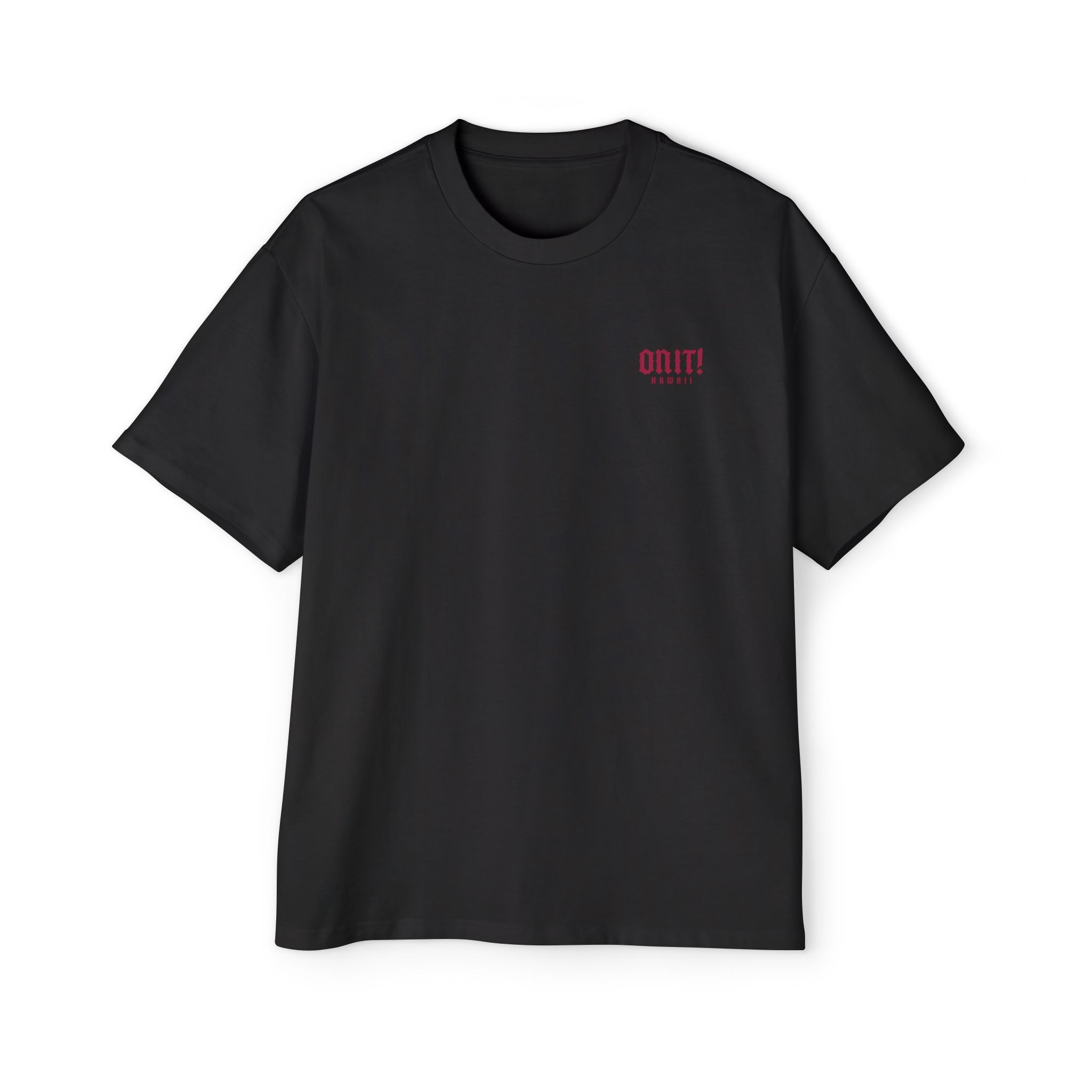 On It! Surf Co. Oversized Men's Tee — Hawaiian Island Logo
