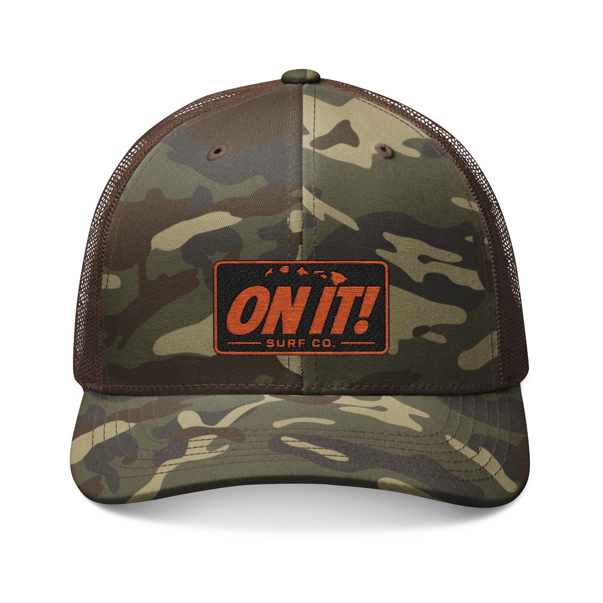 CAMO ONIT! Embroidered Logo Trucker Hat