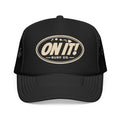 On It! Retro Foam Trucker Sun Faded Logo Hat