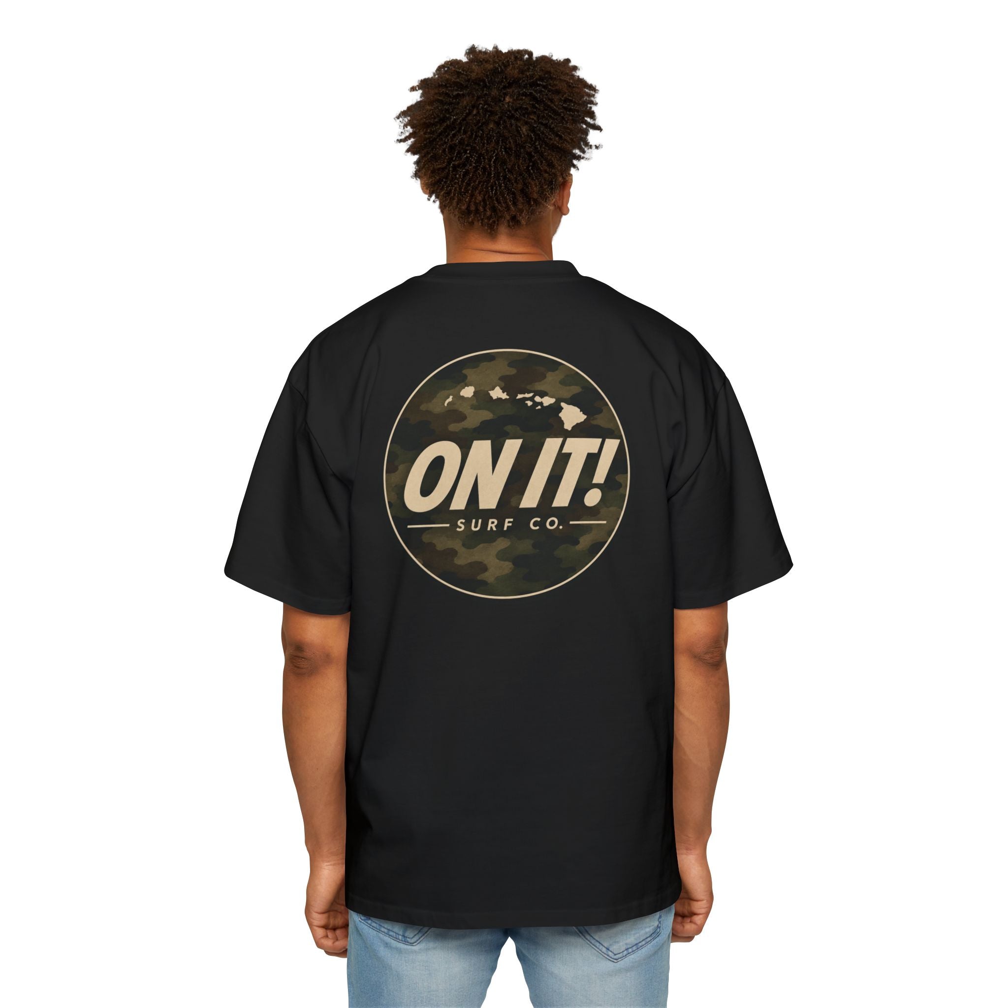ON IT! CAMO LOGO T-Shirt - BOX FIT