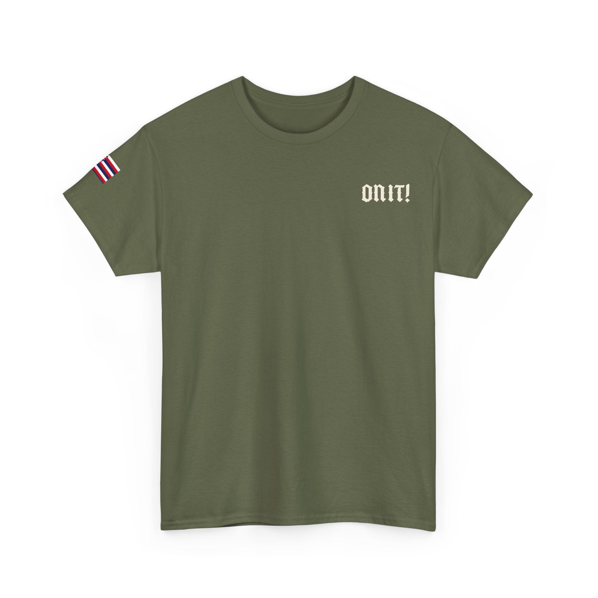 ONIT! Hawaii Tee — Military Green Graphic T-Shirt
