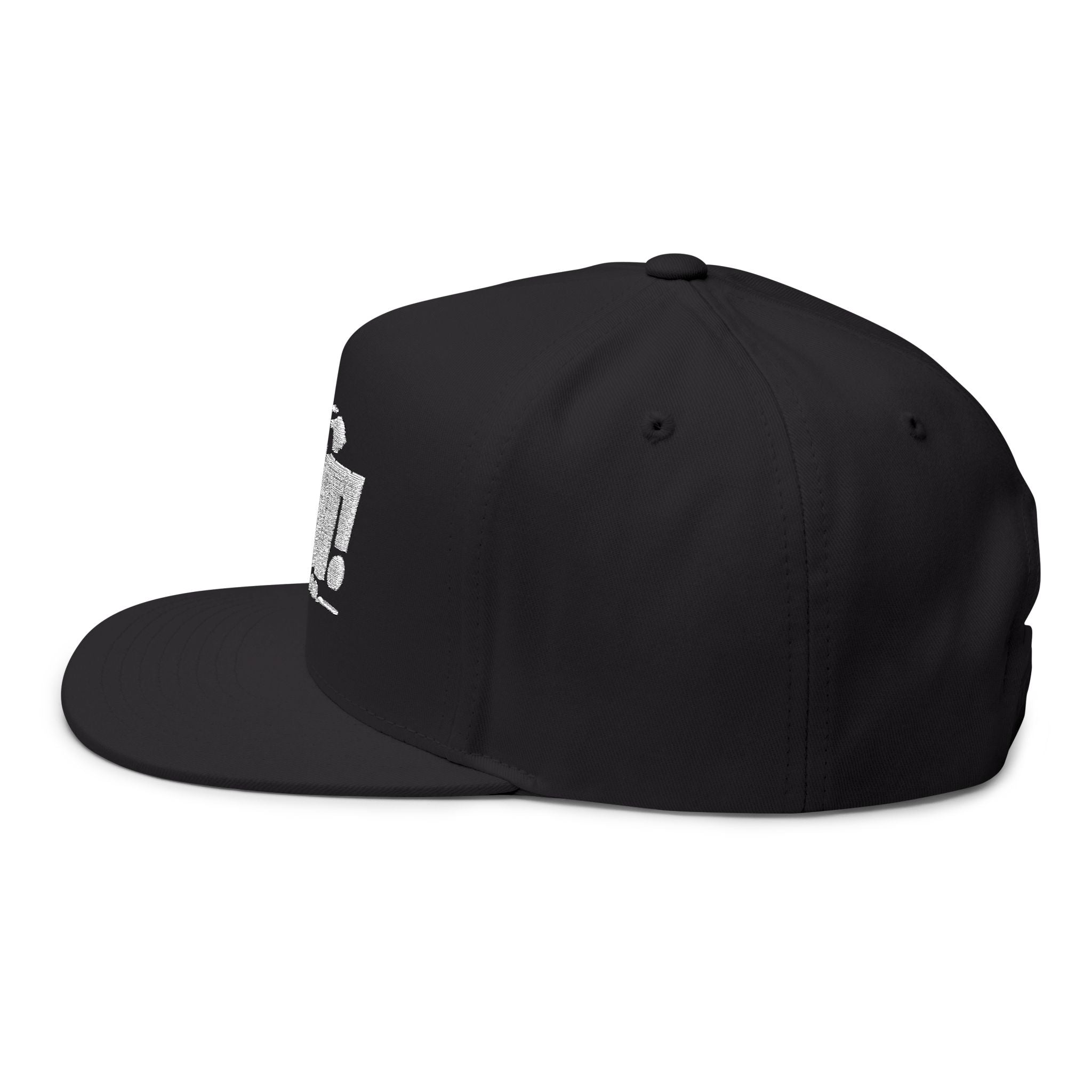 ON IT! Embroidered Flat Bill Hat