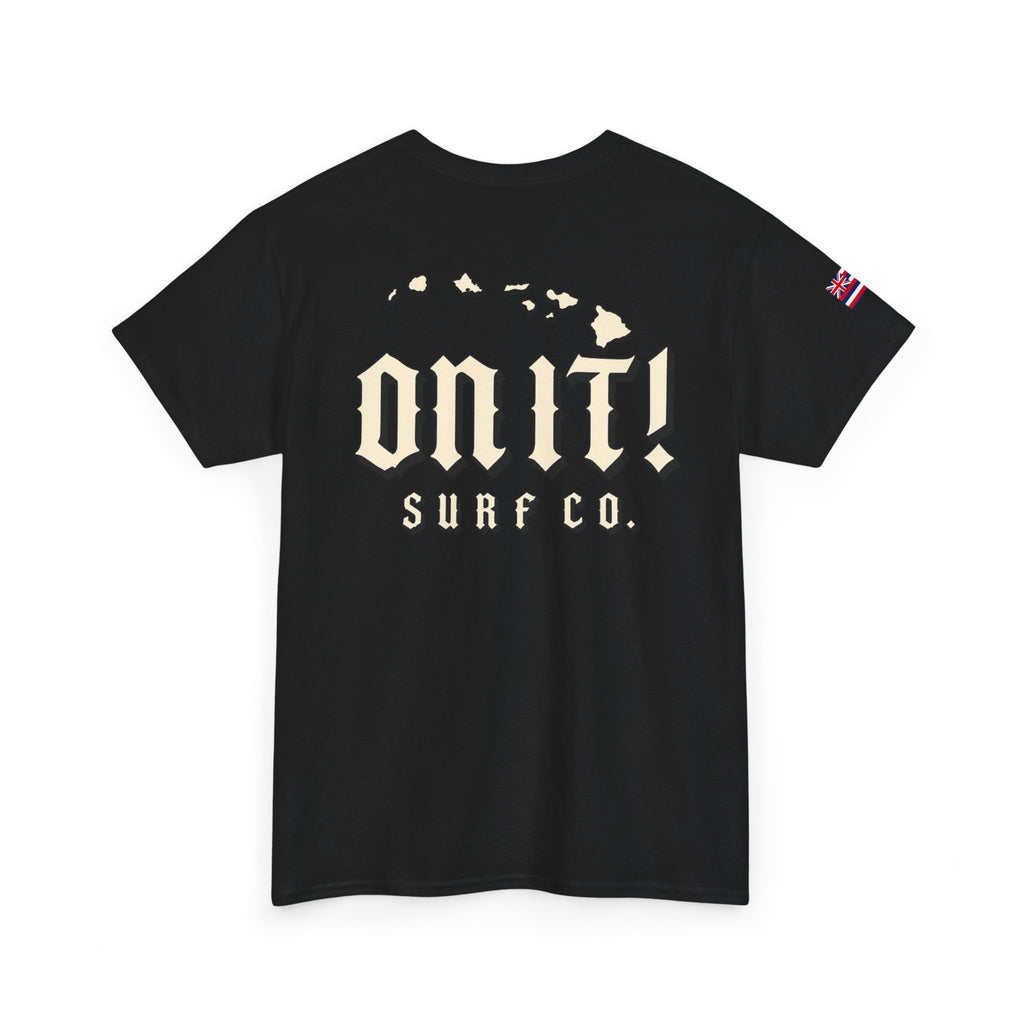 On It! Surf Co. T-Shirt — Vintage Hawaiian Surf Logo Tee