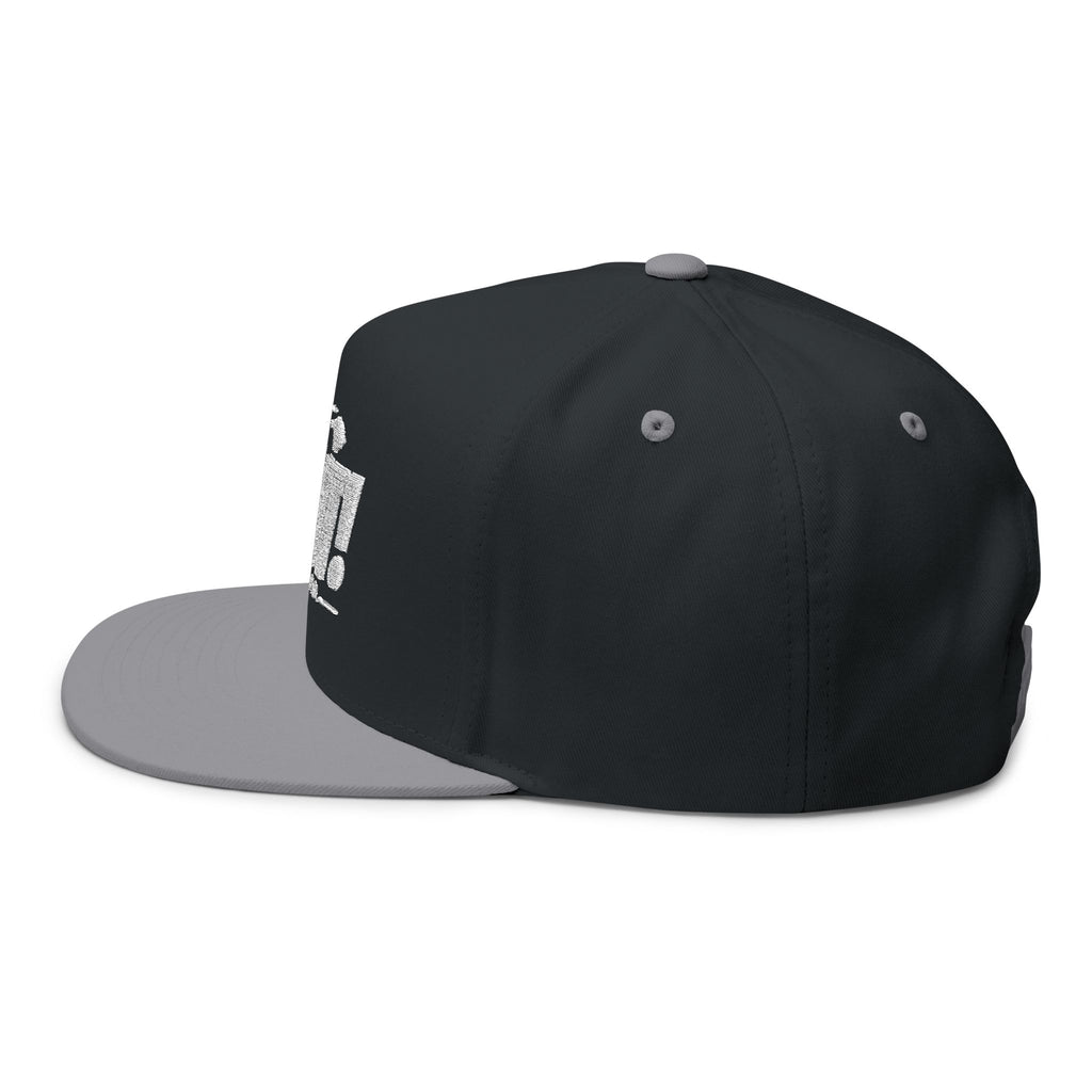 ON IT! Embroidered Flat Bill Hat