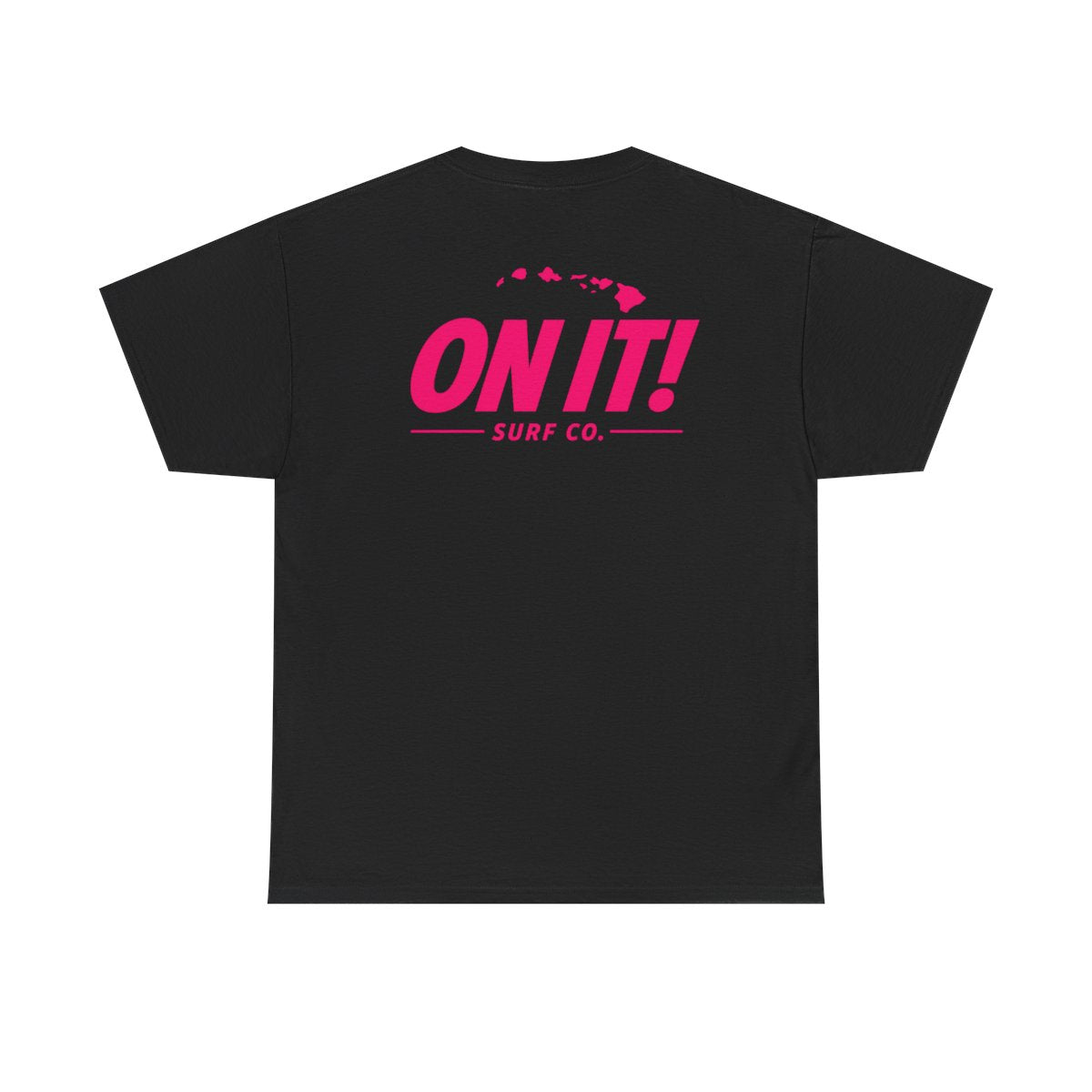 ON IT! Black OG Pink Logo Tee