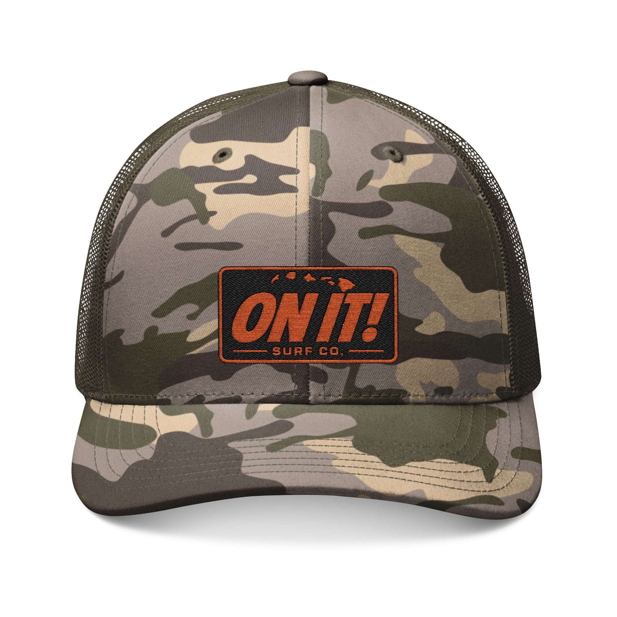 CAMO ONIT! Embroidered Logo Trucker Hat