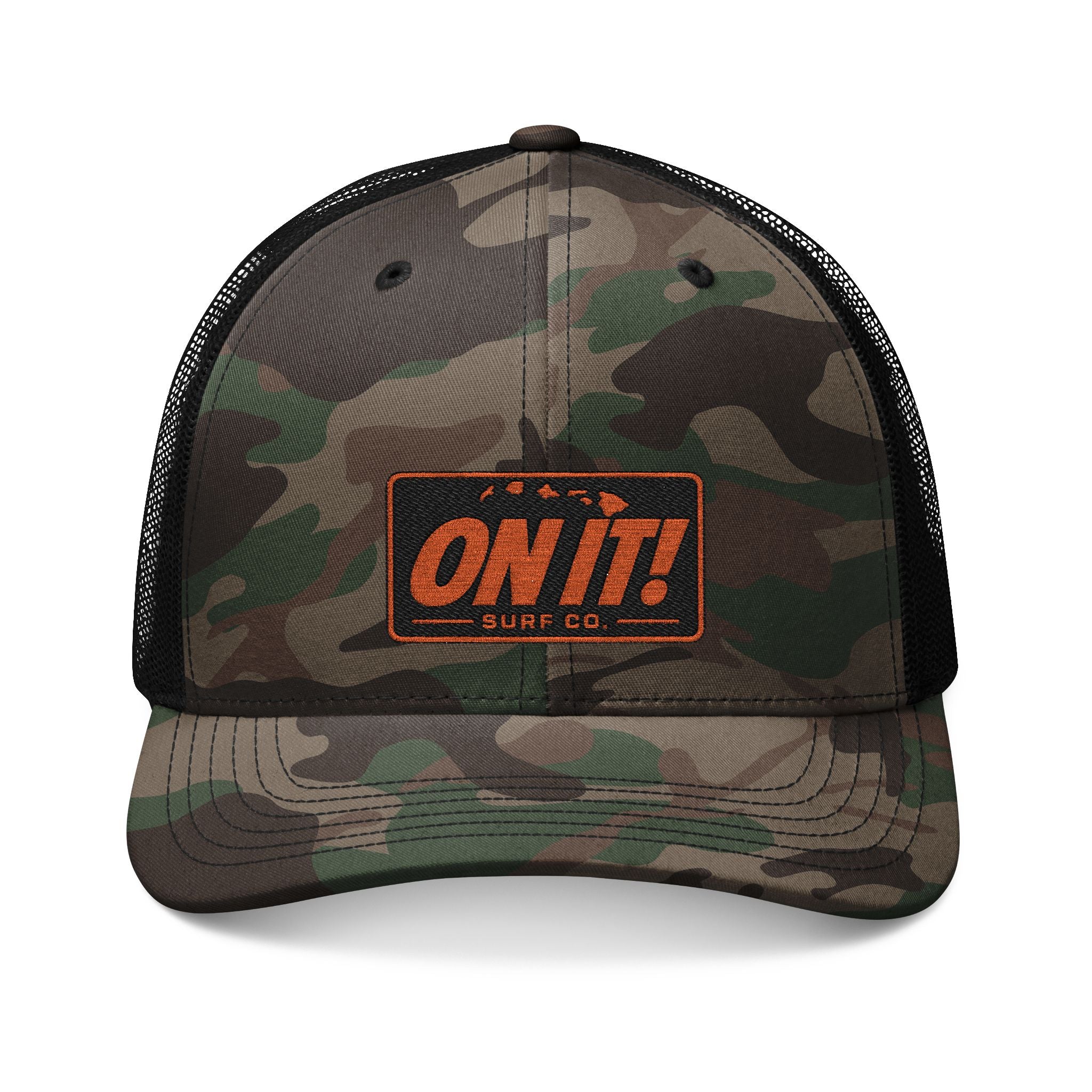 CAMO ONIT! Embroidered Logo Trucker Hat