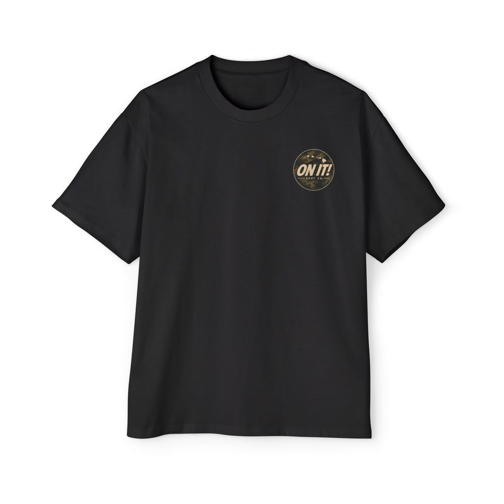 ON IT! CAMO LOGO T-Shirt - BOX FIT