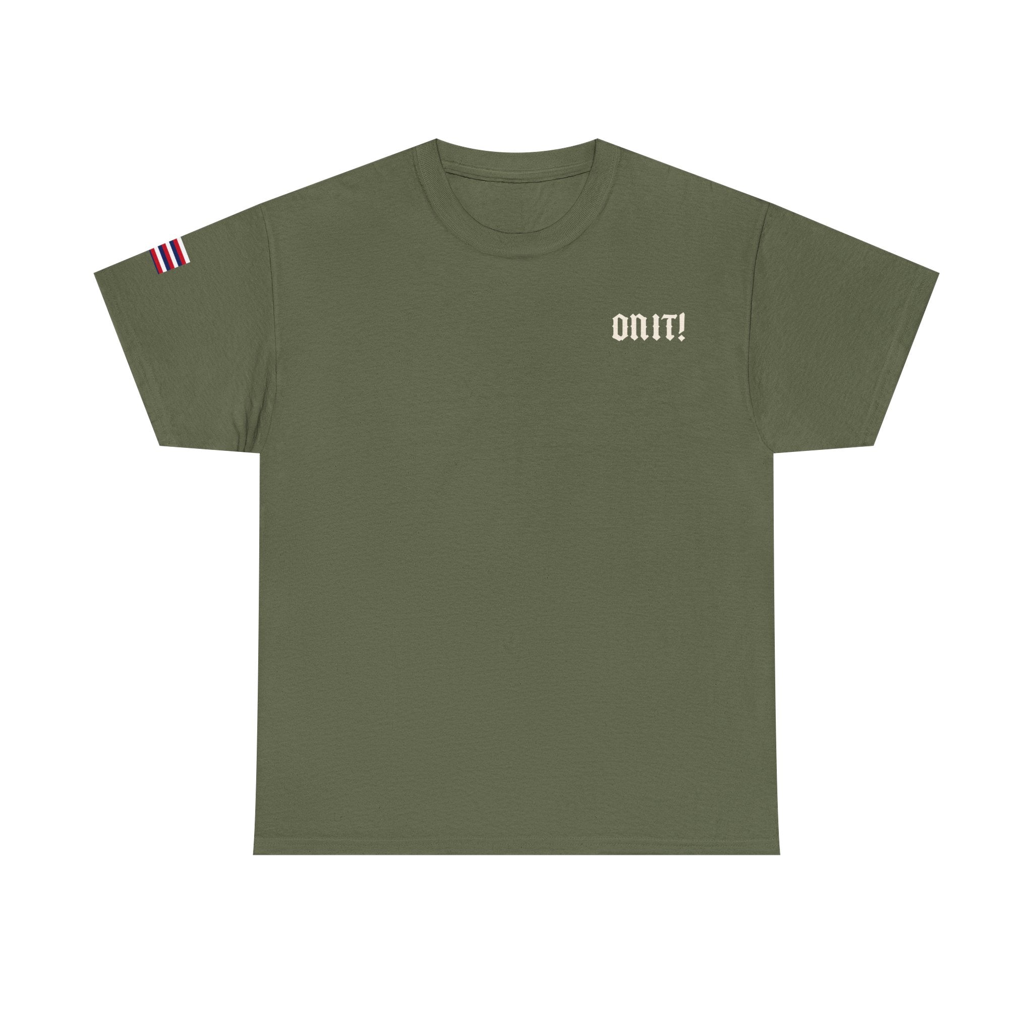 ONIT! Hawaii Tee — Military Green Graphic T-Shirt