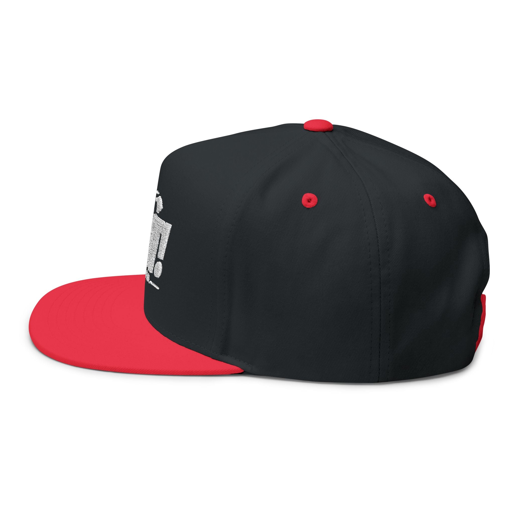 ON IT! Embroidered Flat Bill Hat