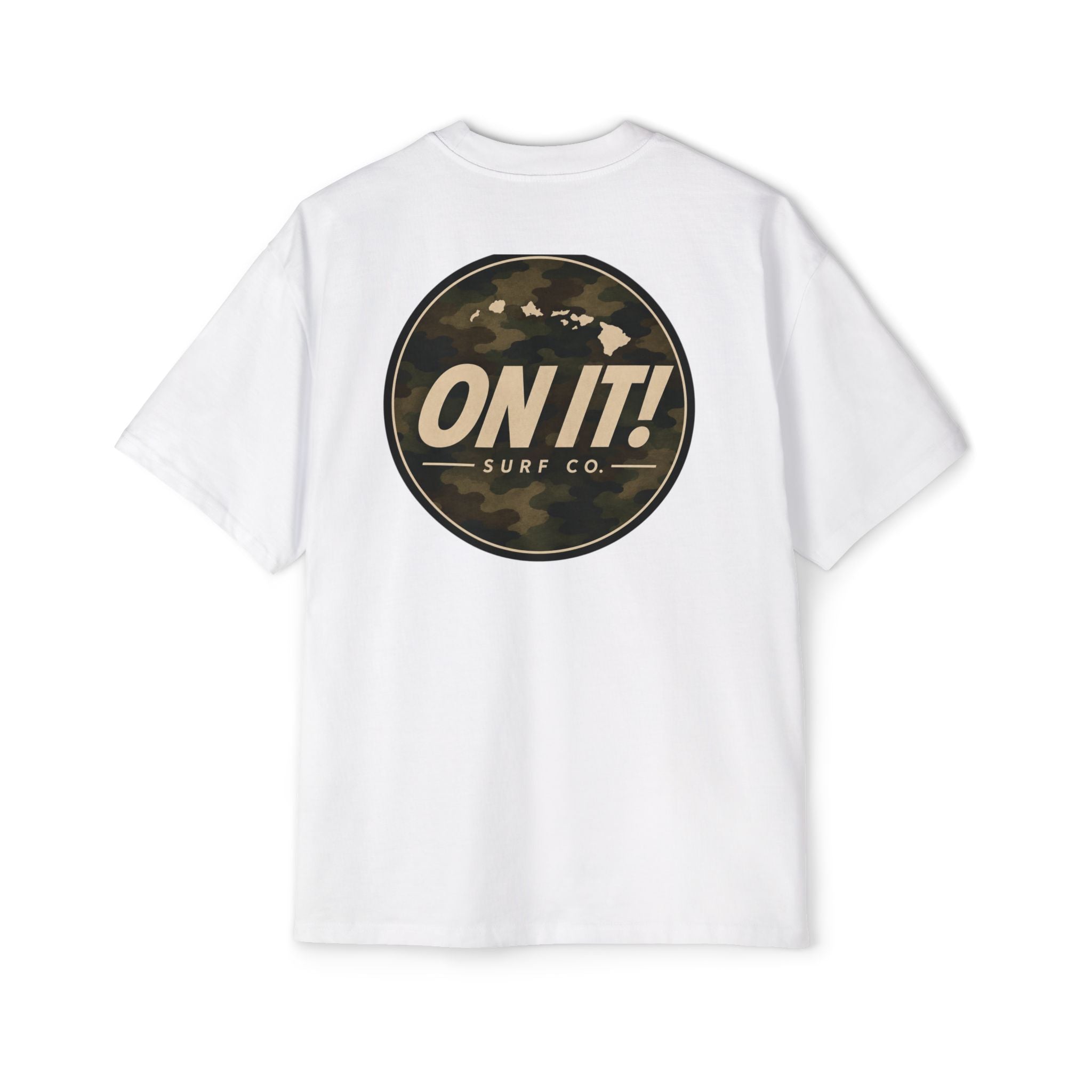 ON IT! CAMO LOGO T-Shirt - BOX FIT