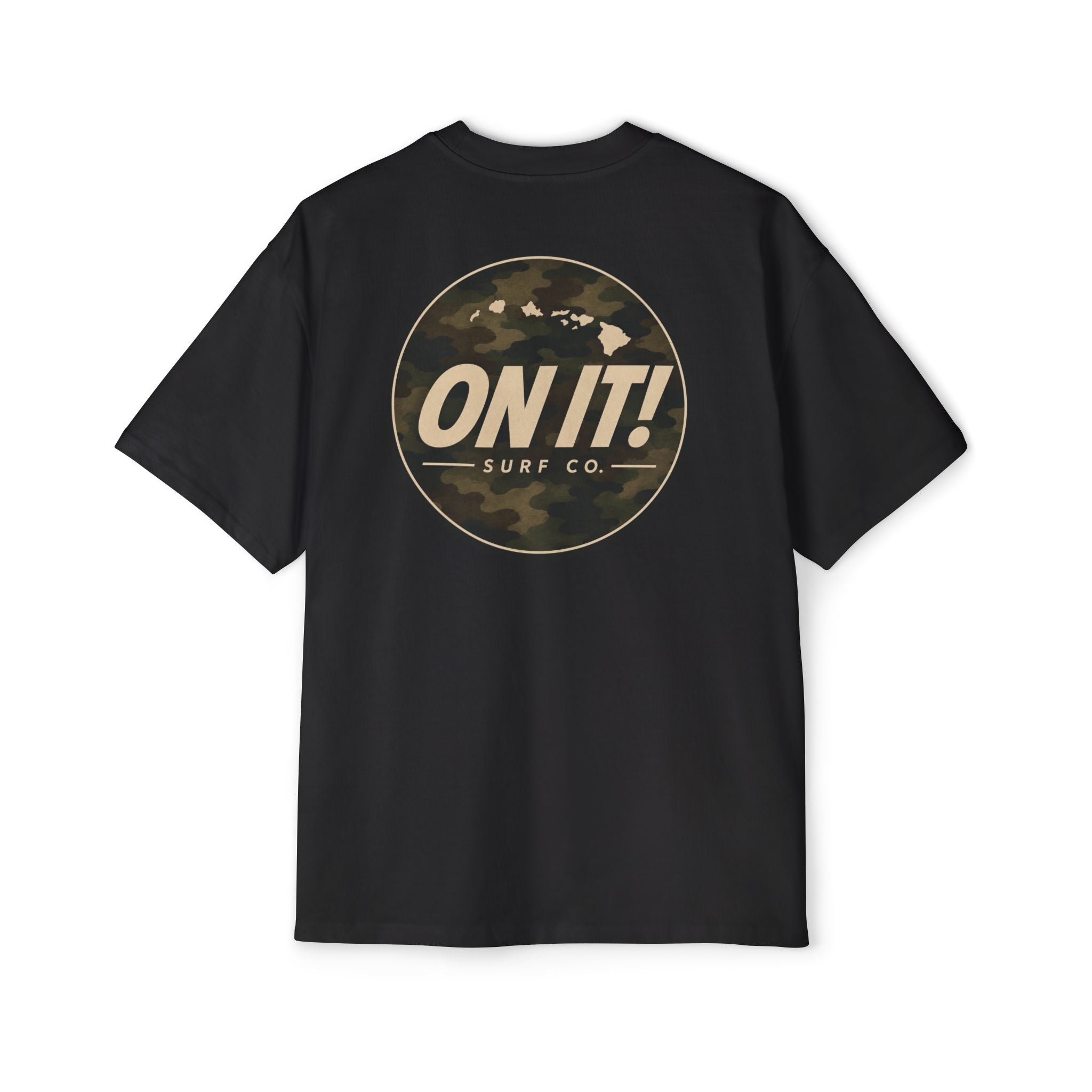 ON IT! CAMO LOGO T-Shirt - BOX FIT