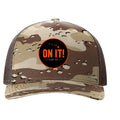 ON IT! Dessert Camo OG Orange Logo Hat